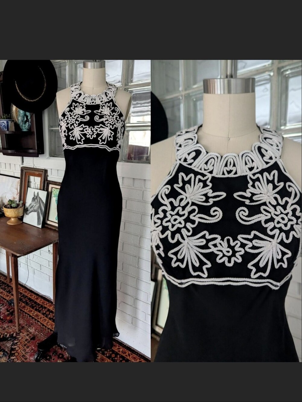 Jessica McClintok Gunne Sax 90's Formal Dress